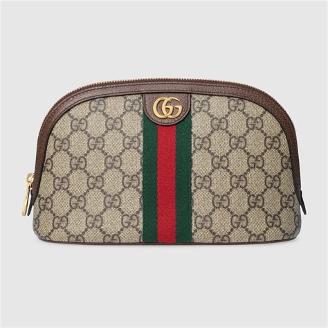 gucci ophidia gg cosmetics case|Gucci makeup bag pink velvet.